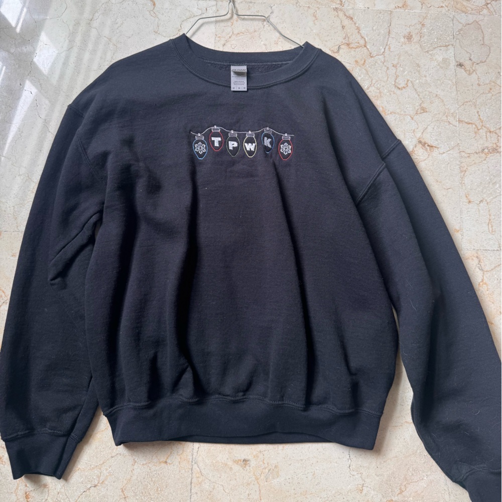 Gildan Charcoal Sweatshirt with Graphic Design
